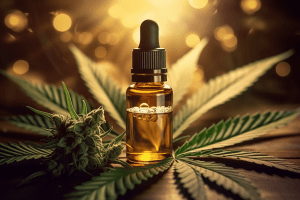 Hemp oil dropper