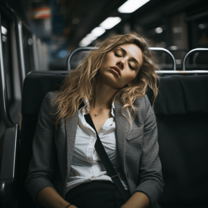 Woman Exhausted
