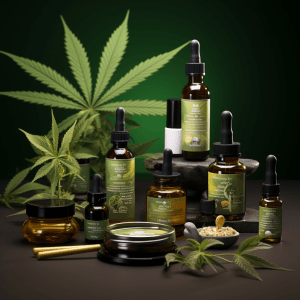 Variety of CBD Products