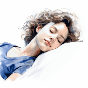 Woman Sleeping Well