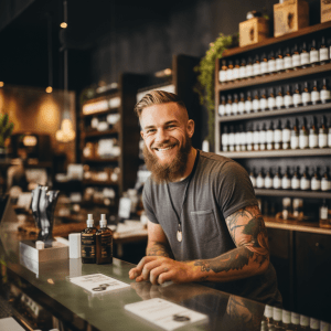 CBD Product Store Owner