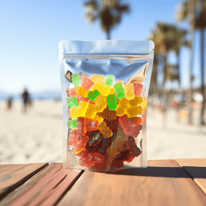 CBD Gummies at Perth Beach