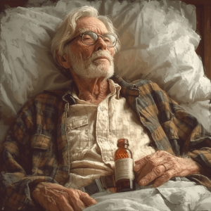 Aging Man Uses CBD Oil