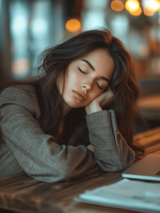 Woman with Narcolepsy