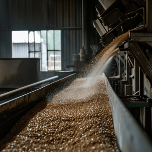Processing hemp seeds