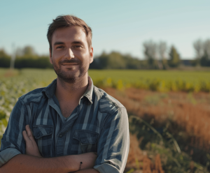 Australian local farmer